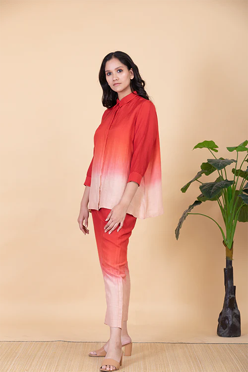 Chambray & Co.'S Kes Vegan Silk Coord Set - Image 4