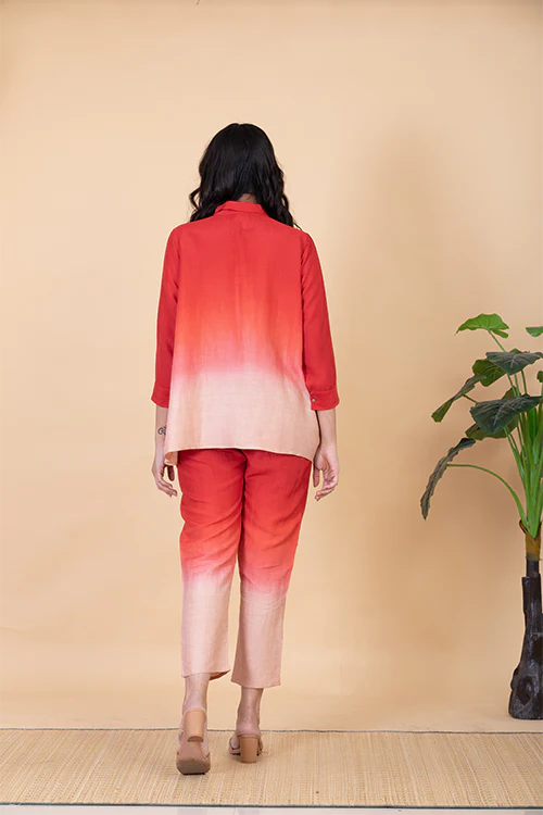 Chambray & Co.'S Kes Vegan Silk Coord Set - Image 5