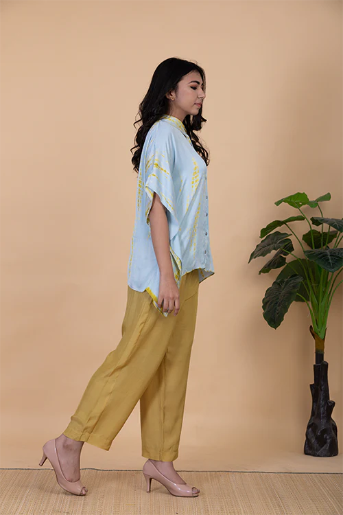 Chambray & Co.'S Kiki Vegan Silk Coord Set - Image 4