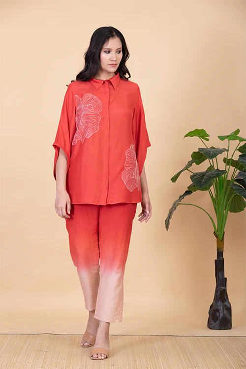 Chambray & Co.'S Klara Vegan Silk Coord Set - Image 2