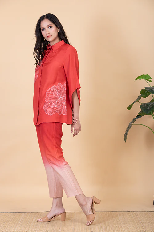 Chambray & Co.'S Klara Vegan Silk Coord Set - Image 3