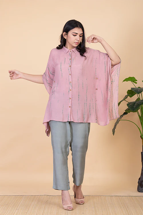 Chambray & Co.'S Kyle Vegan Silk Coord Set