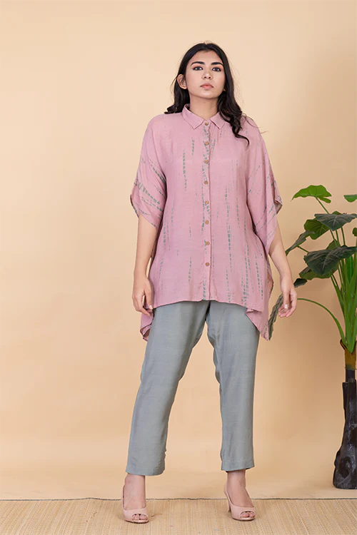 Chambray & Co.'S Kyle Vegan Silk Coord Set - Image 2