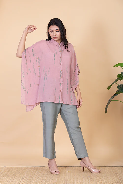 Chambray & Co.'s Kyle Vegan Silk Top - Image 2