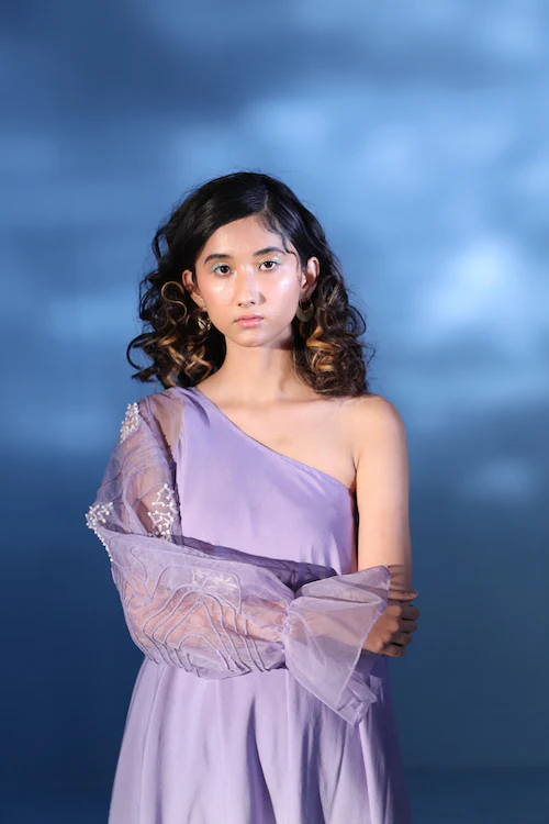 Chambray & Co.'S Lir Ombre Silk Dress - Image 7