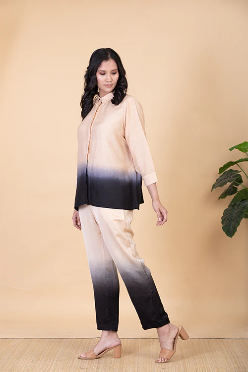 Chambray & Co.'S Lydia Vegan Silk Coord Set - Image 4