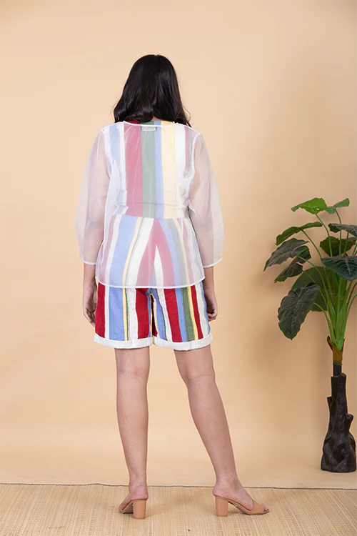 Chambray & Co.'S Thea Vegan Silk Coord Set - Image 5