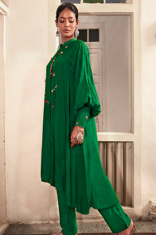 Chambray & Co. Shuri Dress & Pants Set - Image 3