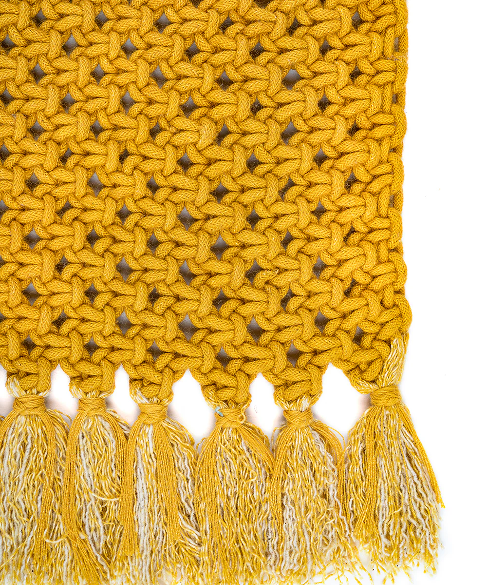 One 'O' Eight Knots Classic Hand-Knotted 100% Cotton Placemat (set of 2) - Image 3