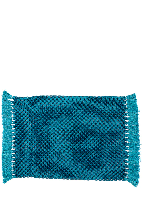 One 'O' Eight Knots Classic Hand-Knotted 100% Cotton Placemat (set of 2) - Image 6