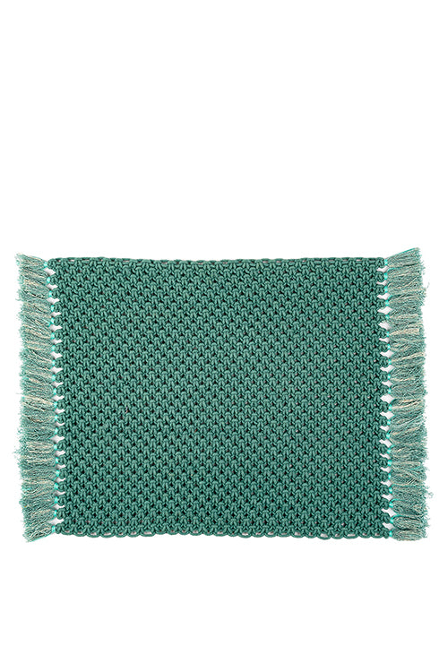 One 'O' Eight Knots Classic Hand-Knotted 100% Cotton Placemat (set of 2) - Image 8