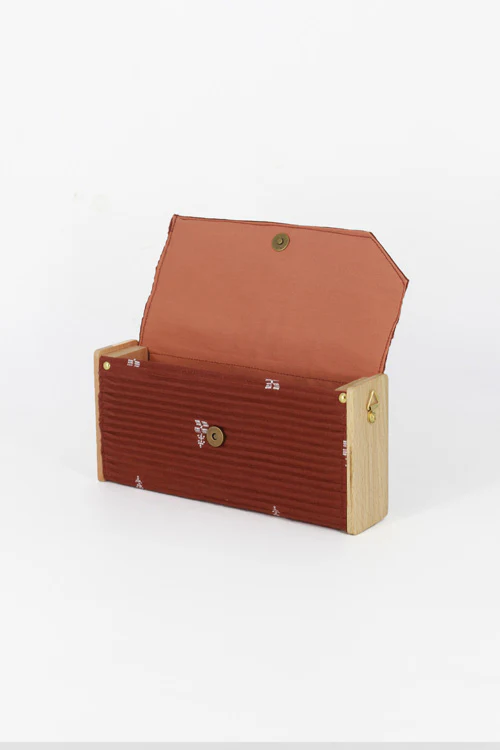 Lukka Chuppi Cocoa Mini Clutch - Single Sleeve - Image 2