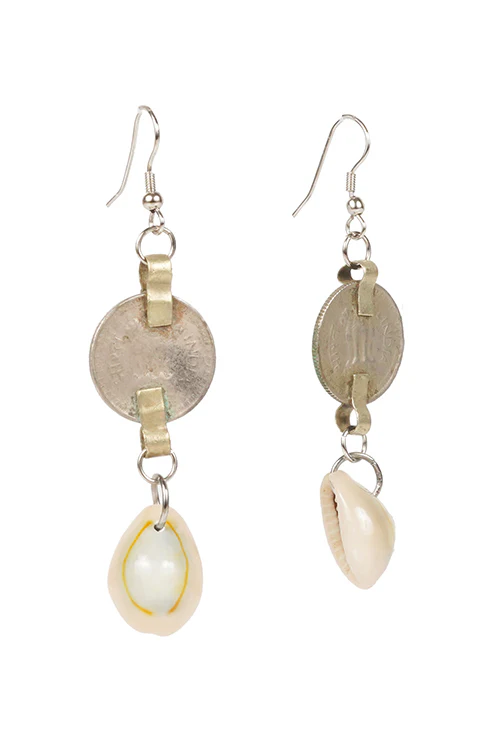 Whebyabira-Coin-&-Cowrie-Shell-Dangler - Image 5