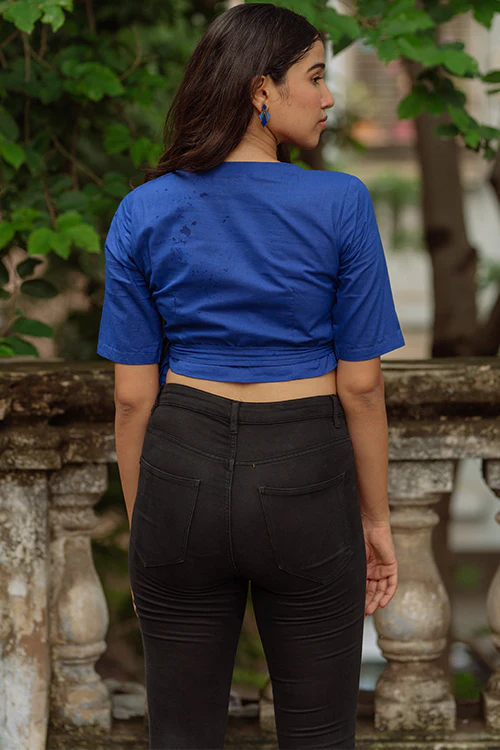 Okhai 'Victoria' Wrap Blouse - Image 3