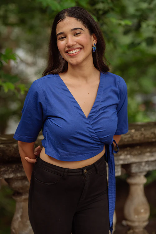Okhai 'Victoria' Wrap Blouse - Image 4