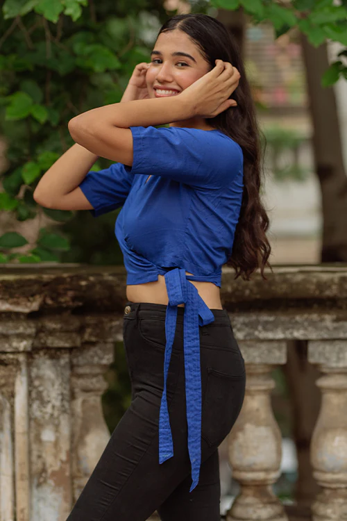 Okhai 'Victoria' Wrap Blouse - Image 5