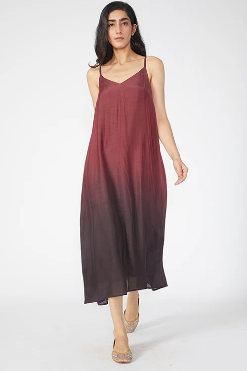Okhai 'Eclipse' Muslin Silk Sleeveless Dress - Image 2