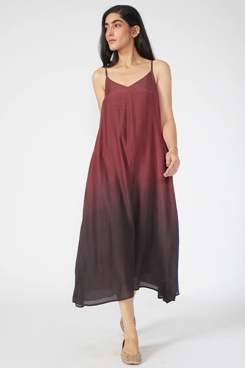 Okhai 'Eclipse' Muslin Silk Sleeveless Dress - Image 7