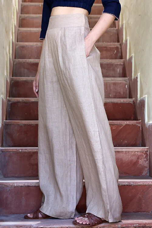 Okhai 'Baby's Breath' Cotton Linen Blend Pants - Image 2