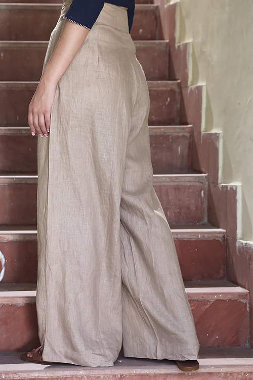 Okhai 'Baby's Breath' Cotton Linen Blend Pants - Image 4