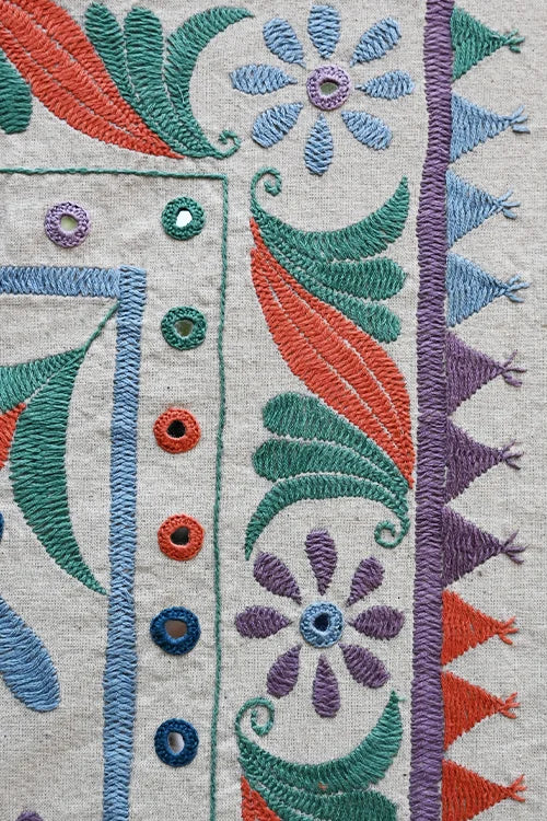 Okhai White Hand work Wall Hanging - Image 4