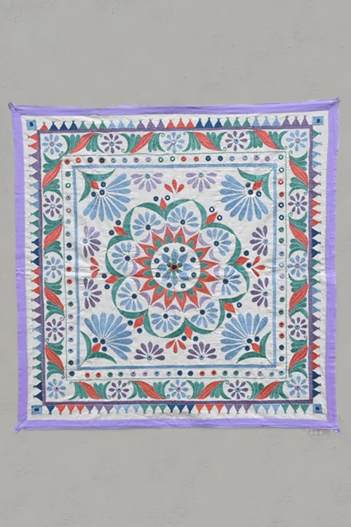 Okhai White Hand work Wall Hanging - Image 6