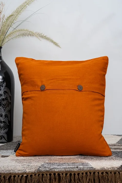 Craftroots Blue Bhujodi Cushion Cover - Image 3