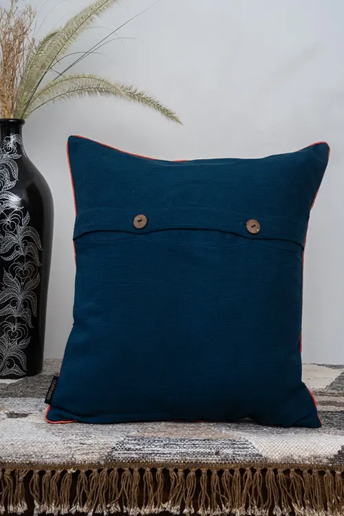 Craftroots Handblock Printed Cotton Cushion Cover - Image 3