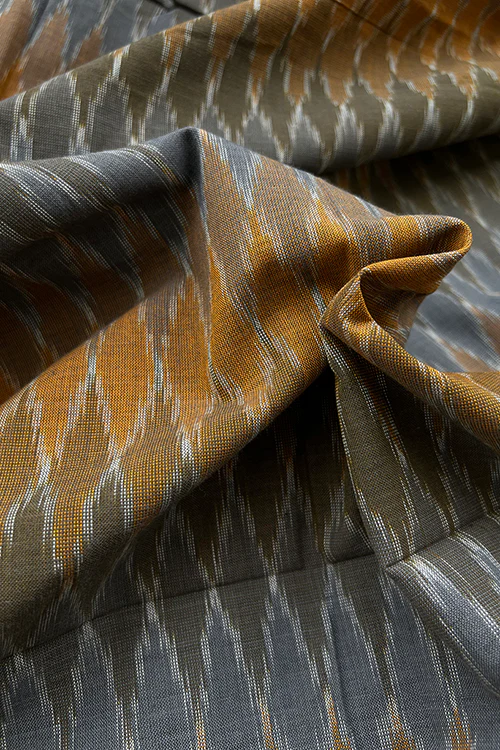 Creative Bee 'Adira' Safe Dye Ikat Cotton Fabric (0.50 meter) - Image 3