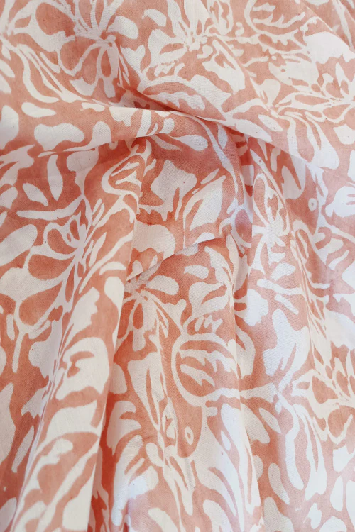 Creative Bee 'AMIR' Natural Dye Block Print Cotton Fabric