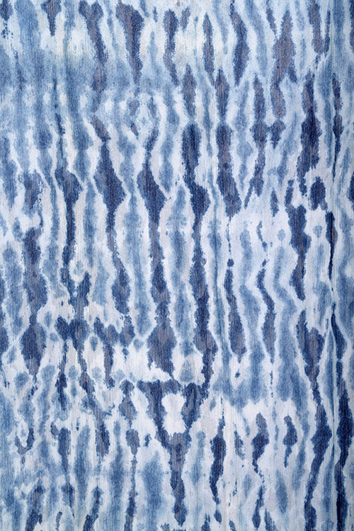 Creative Bee 'avila' Natural Dye Block Print Chiffon Stole - Image 2