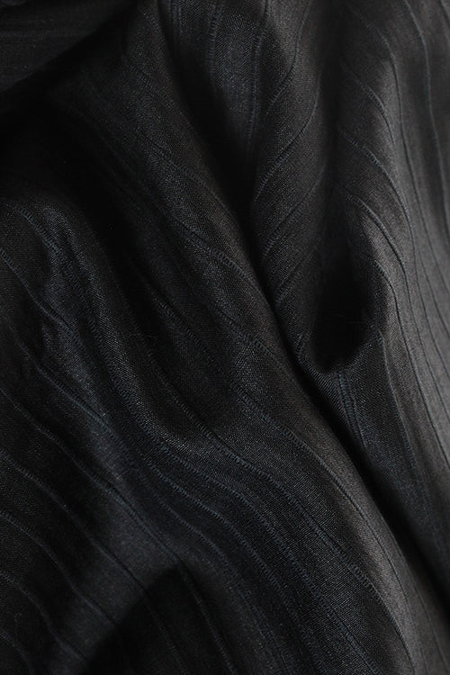 Creative Bee Cotton x Silk Doria Stripe Fabric (0.5 Meter) - Image 3