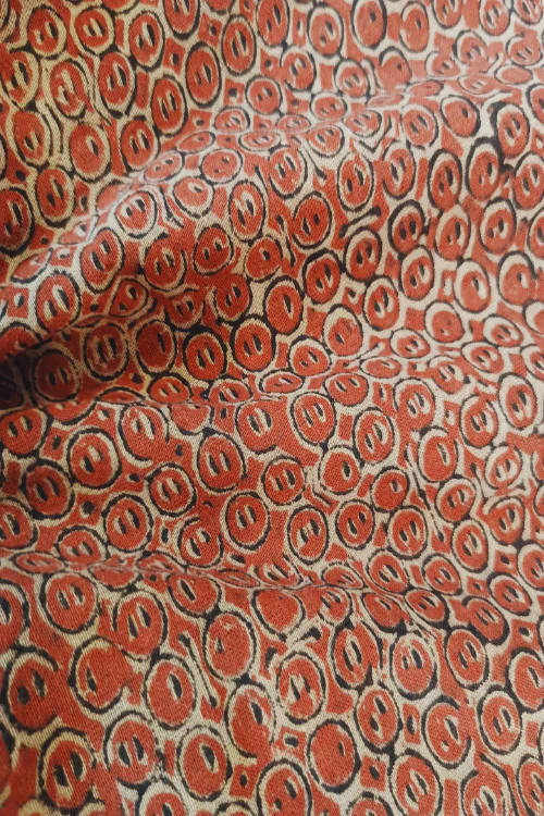 Creative Bee 'ELOISE' Natural Dye Block Print Cotton Fabric - Image 3