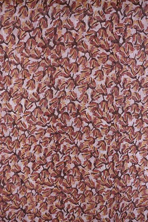 Creative Bee 'gul lala' Natural Dye Block Print Linen Stole - Image 4