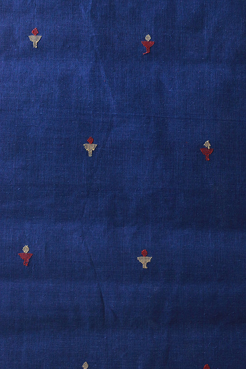 Creative Bee Handwoven Cotton Fabric (0.5 Meter) - Image 2