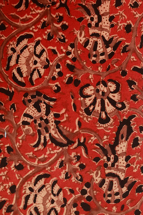 Creative Bee 'kapu' Natural Dye Block Print Cotton Fabric (0.50 meter) - Image 3