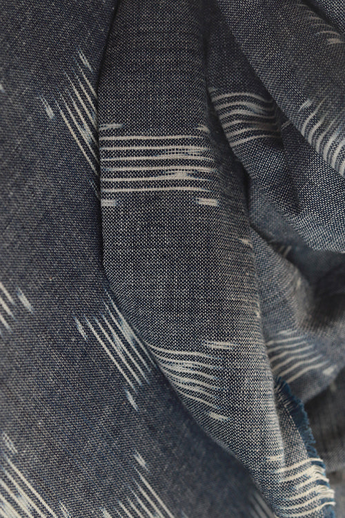 Creative Bee Natural Dyed Ikat Cotton Fabric (0.5 Meter) - Image 2
