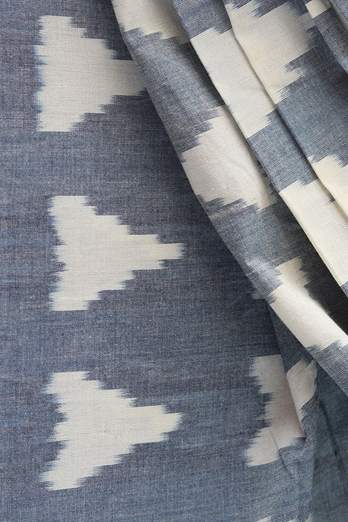 Creative Bee Natural Dyed Ikat Cotton Fabric (0.5 Meter) - Image 5