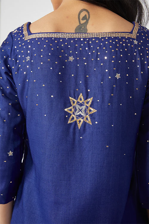 Okhai 'Daystar' Embroidered Kurta Pant Dupatta Set - Image 6