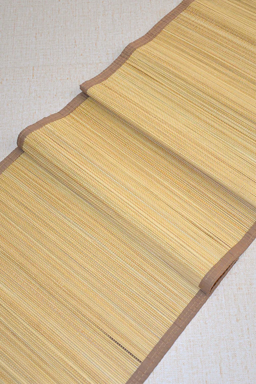 Dharini Bamboo Plain Runner Medium - Natural - Image 4