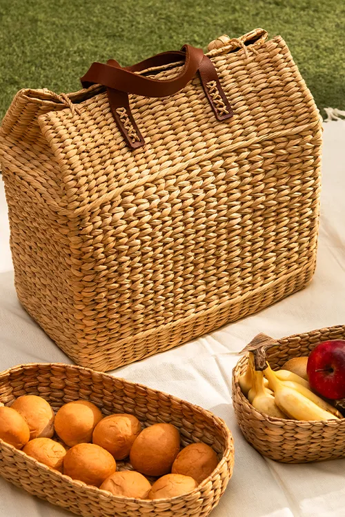 Dharini Kauna Lunch & Picnic Basket Large - Image 2