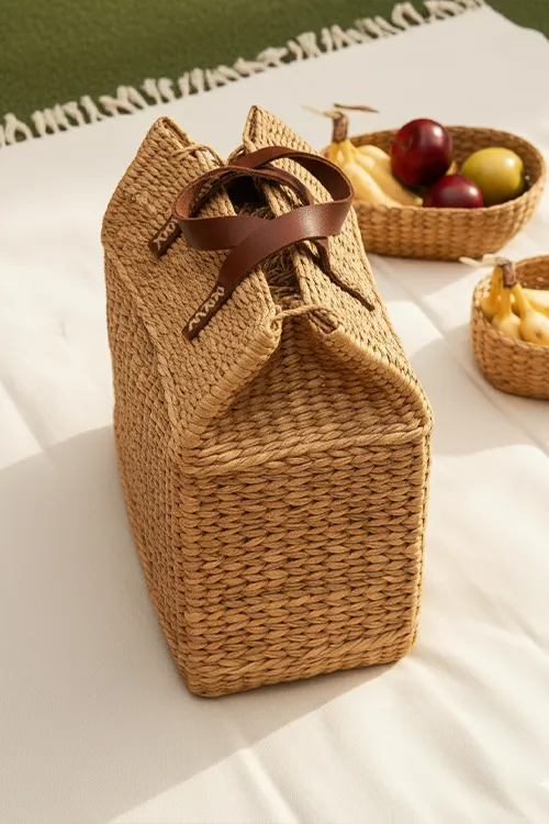 Dharini Kauna Lunch & Picnic Basket Large - Image 5
