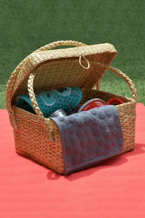 Dharini Kauna Lunch/Picnic Basket (Small)