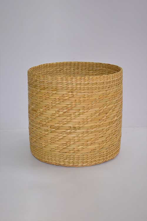 Dharini Kauna Round Planter Natural Extra Large - Image 2