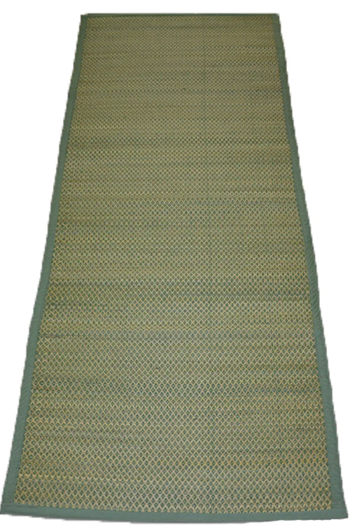 Dharini Madurkathi Floor Mat Olive Green (2ft x 5ft) - Image 2