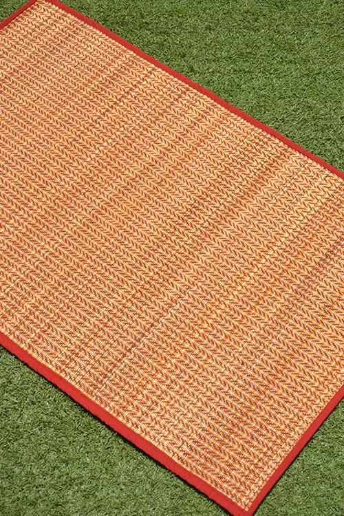 Dharini Madurkathi Mediation And Puja Mat Maroon (2Ft X3Ft) - Image 2