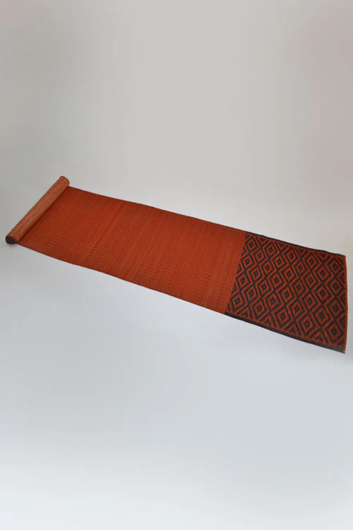 Dharini Masland Mats & Runner Set Red-Charcoal (Set Of 7) - Image 6