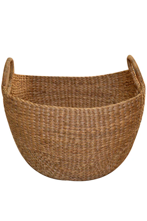Dharini Water Hyacinth Laundry Basket Large - Image 5