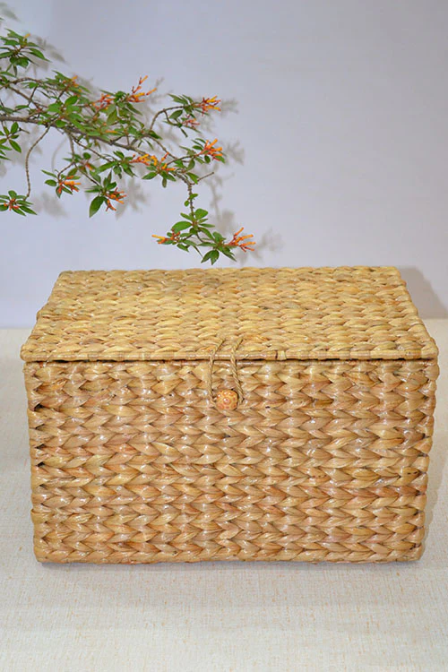 Dharini Water Hyacinth Rectangular Storage Box - Image 5