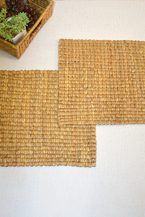 Dharini Water Hyacinth Square Placemats (Set Of 2) - Image 2
